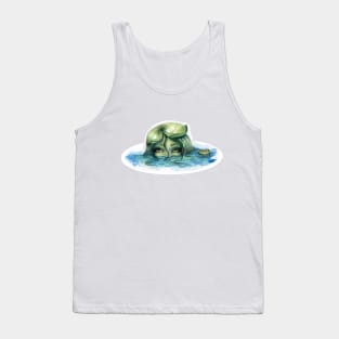 Frog Girl Tank Top